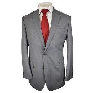 Micheal Kors Light Grey Modern Fit Suit 42L